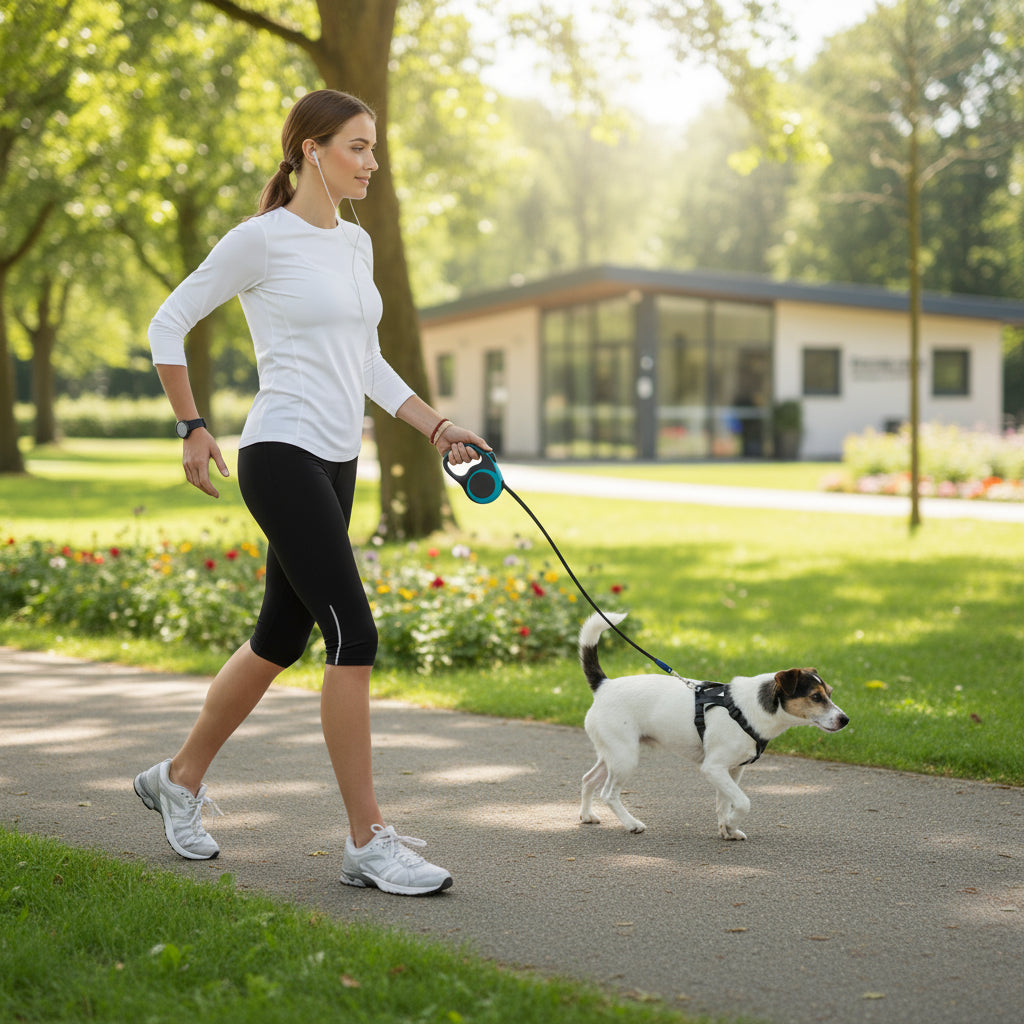 Pet Automatic Telescopic Traction Rope