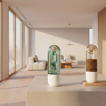 2 In 1 Pet Water Cup design for water and food